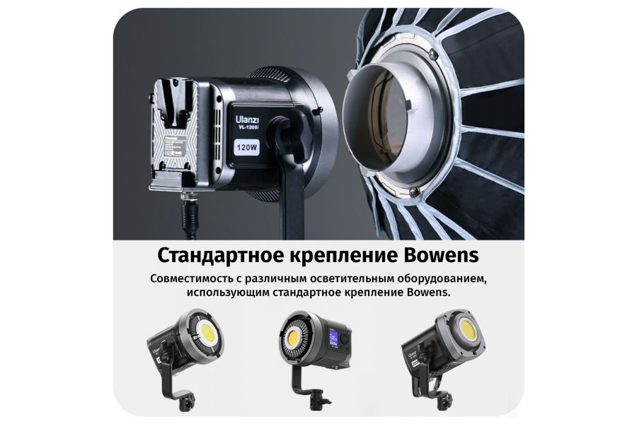 Софтбокс Ulanzi LAS003 Fold D60 60 см Bowens