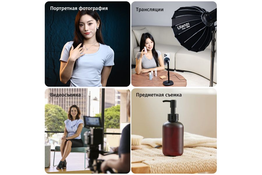 Софтбокс Ulanzi LAS003 Fold D60 60 см Bowens