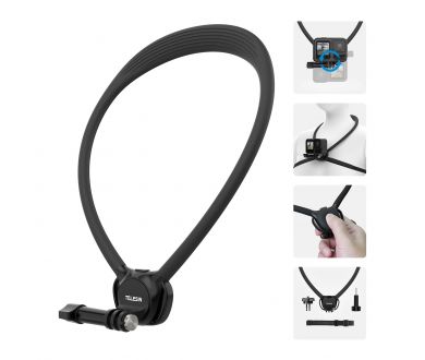 Универсальное гибкое крепление на шею Telesin S2-HNB-09 для экшн-камер