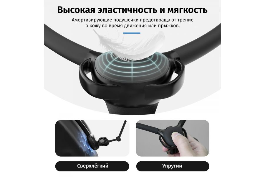 Универсальное гибкое крепление на шею Telesin S2-HNB-09 для экшн-камер