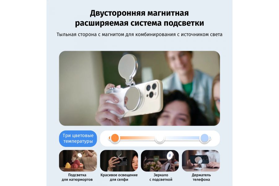 Крепление-грип Telesin Magsafe P1-MP-10