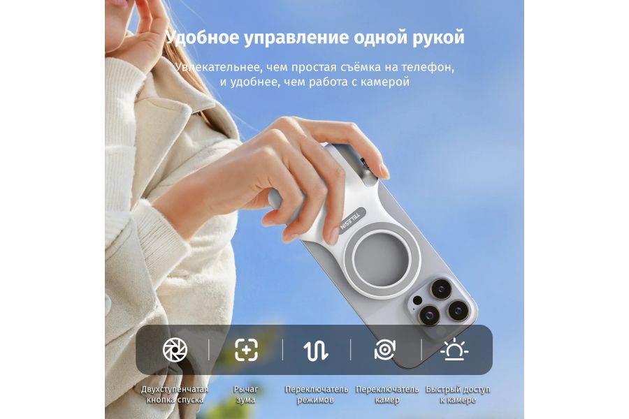 Крепление-грип Telesin Magsafe P1-MP-10