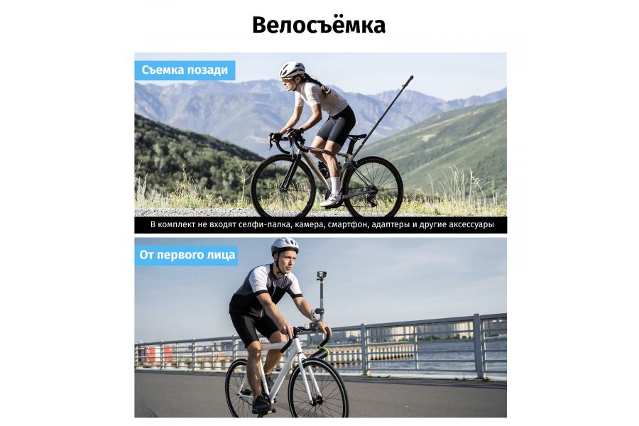 Крепление для экшн-камер GoPro 13 12 11 10 Telesin GP-HBM-001-D