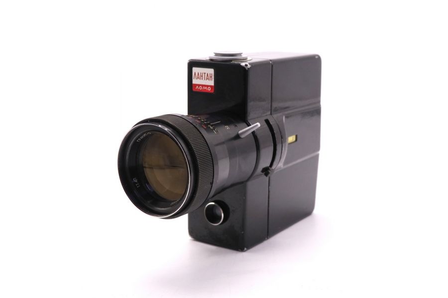 Кинокамера Ломо Лантан черная (СССР, 1973)