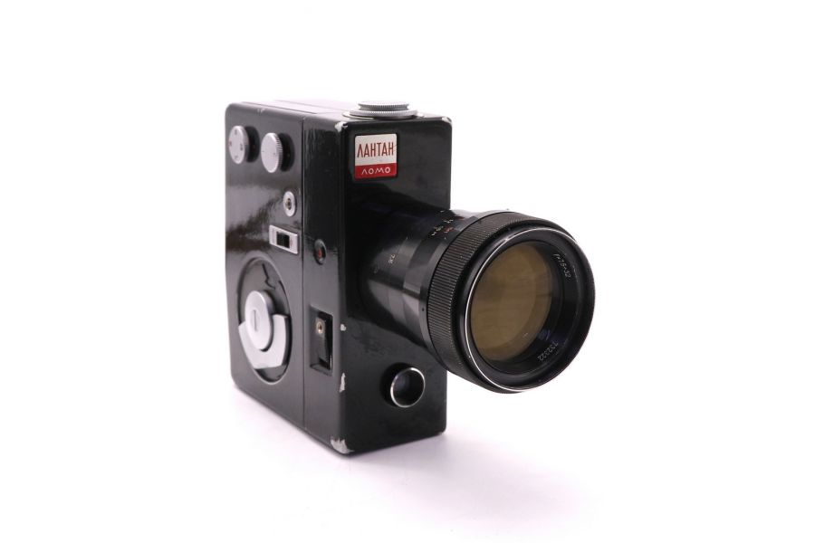 Кинокамера Ломо Лантан черная (СССР, 1973)