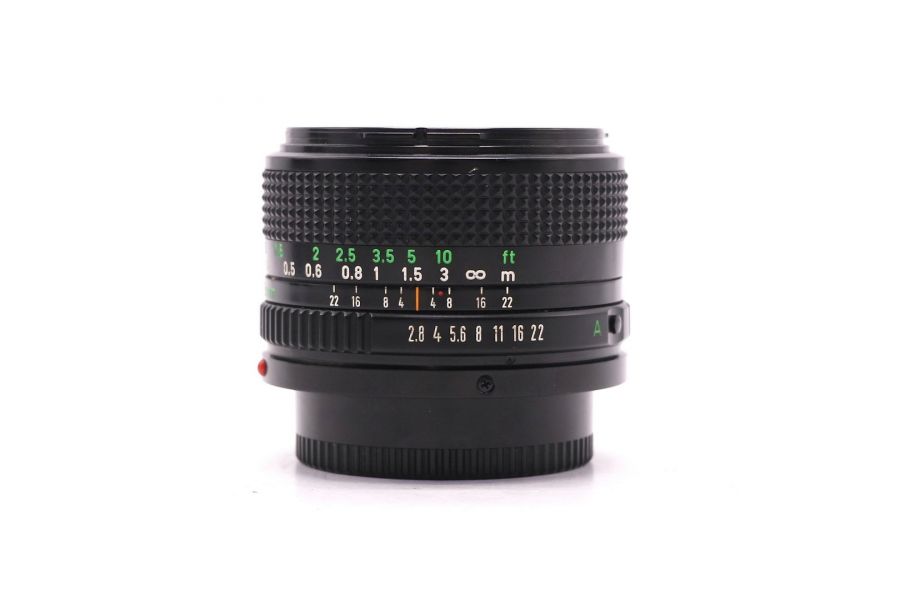 Canon FD 28mm f/2.8 компактный и лёгкий объектив