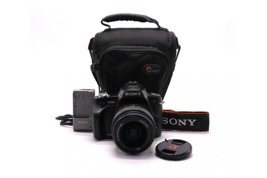 Камера Sony A230 kit (пробег 7600 кадров)