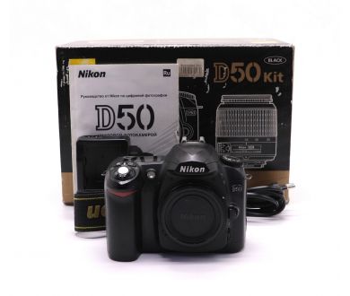 Nikon D50 body в упаковке (пробег 36795 кадров)