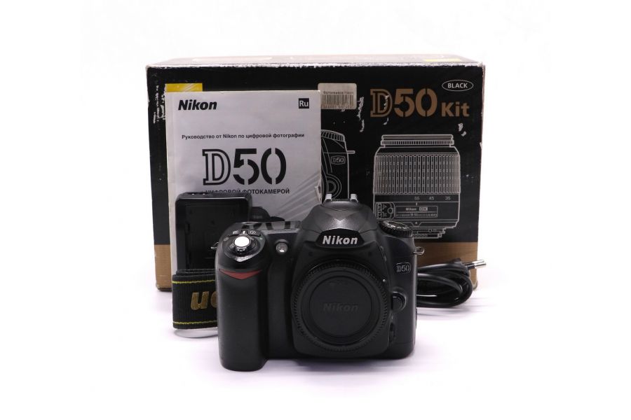 Nikon D50 body в упаковке (пробег 36795 кадров)
