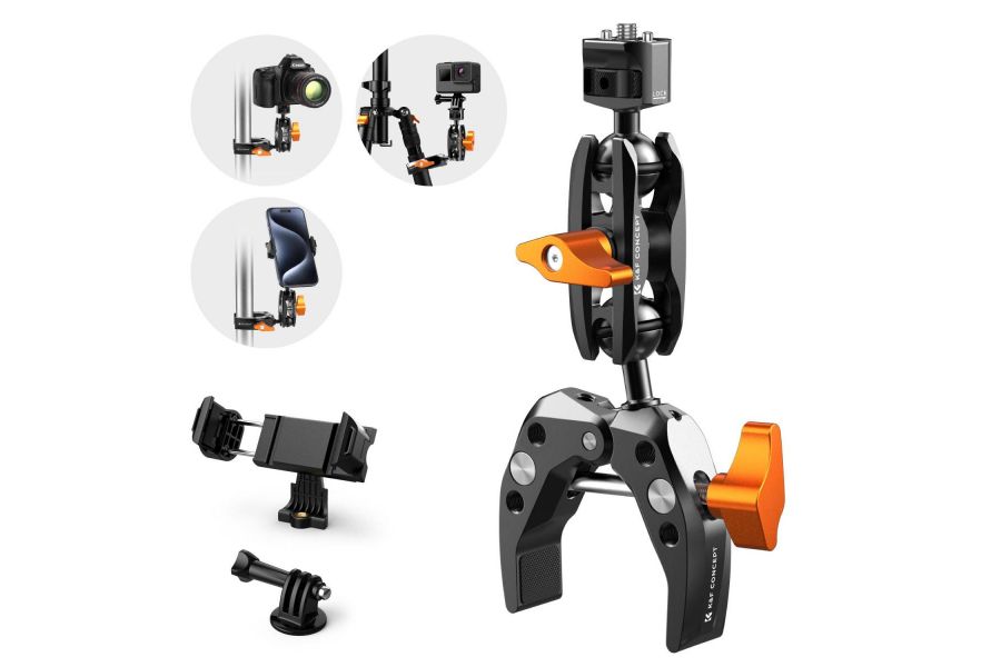 Универсальный зажим Magic Arm K&F Concept