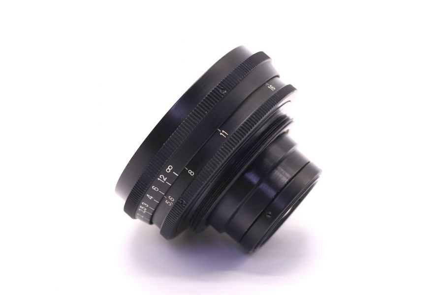 Редкий, черный объектив Руссар МР-2 5,6/20 (СССР)