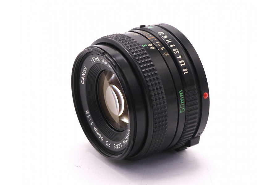 Стандартный, легкий объектив Canon FDn 50mm f/1.8