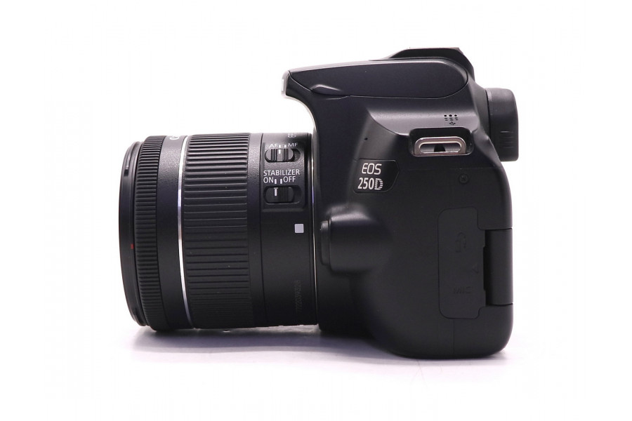 Canon EOS 250D kit в упаковке (пробег 25000 кадров)