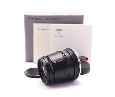 TTartisan 17mm f/1.4 for Canon EF-M в упаковке