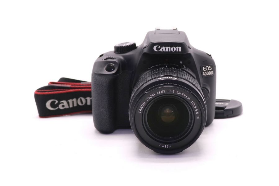 Canon EOS 4000D kit (пробег 22780 кадров)