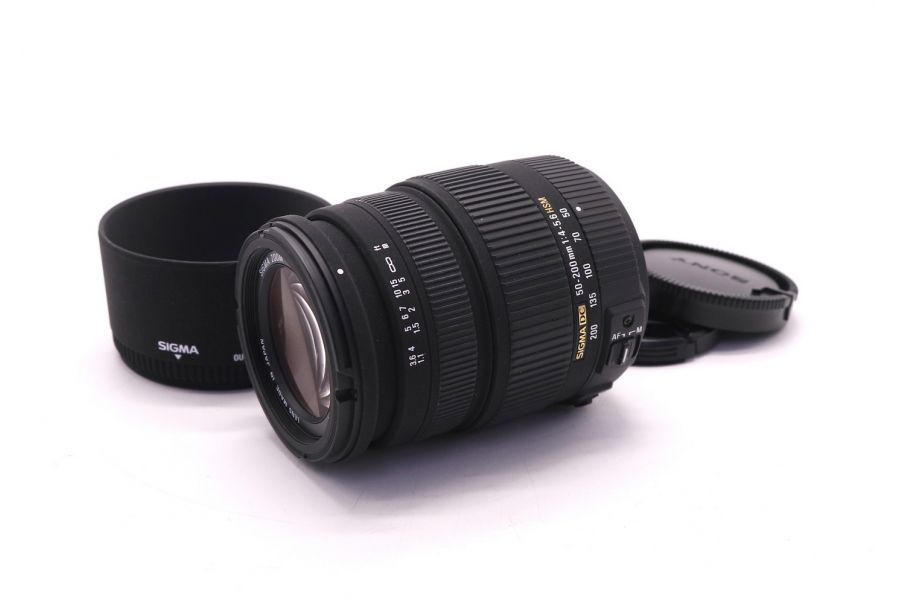 Sigma AF 50-200mm f/4-5.6 DC OS HSM для Sony A