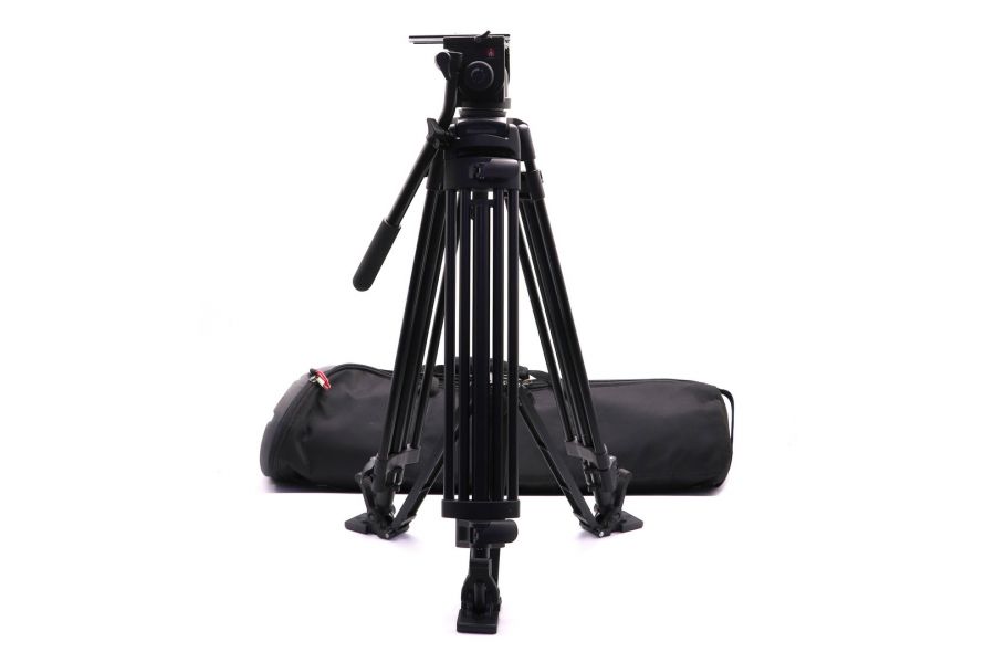 Штатив Manfrotto 525MVB + штативная голова 501