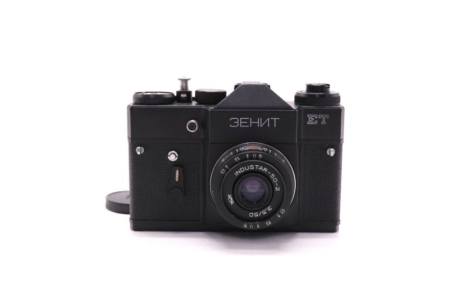 Зенит ЕТ black + индустар-50-2 без экспонометра