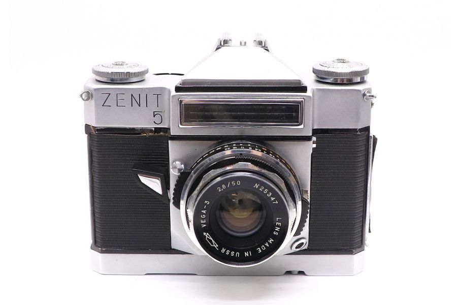 Зеркальный фотоаппарат Зенит 5 + Вега-3 (КМЗ)