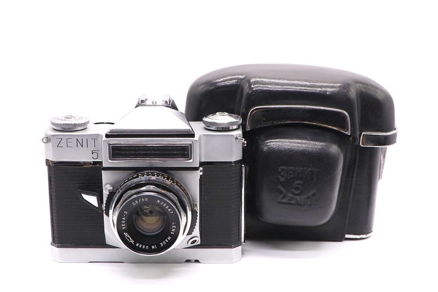 Зеркальный фотоаппарат Зенит 5 + Вега-3 (КМЗ)