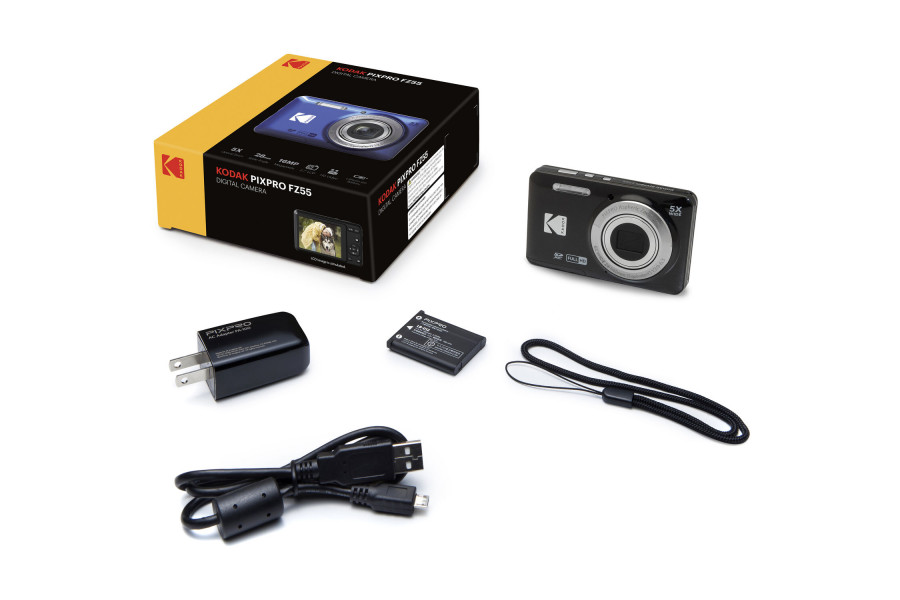 Фотоаппарат компактный Kodak PIXPRO FZ55 Черный