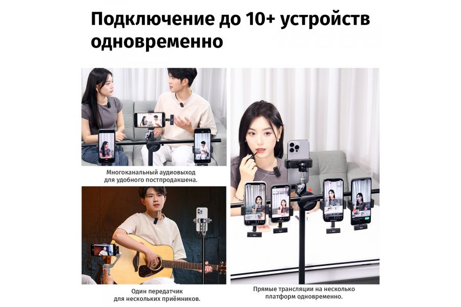 Радиосистема Ulanzi HM2301 Dual Channel A005