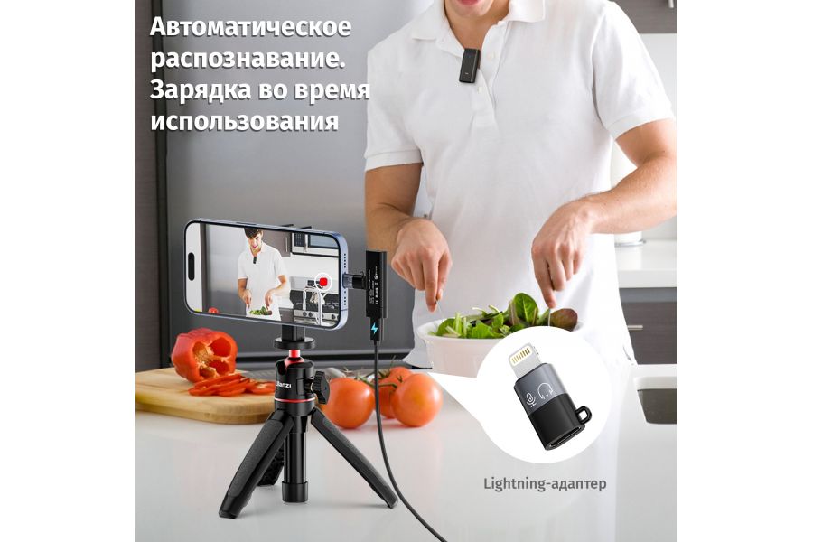 Радиосистема Ulanzi HM2301 Dual Channel A005
