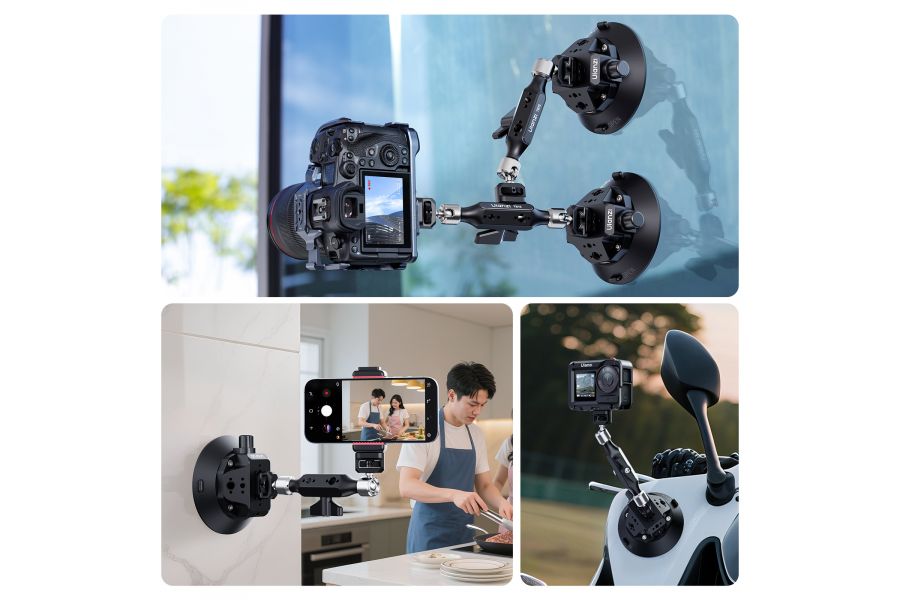 Крепление Magic Arm Ulanzi TB15 Крепления 1/4, ARRI 1/4, 3/8