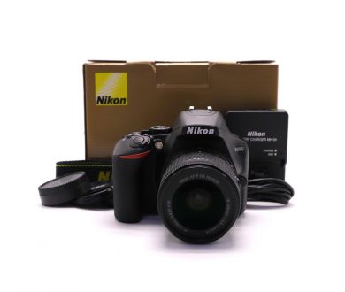 Nikon D3500 kit в упаковке (пробег 15 кадров)