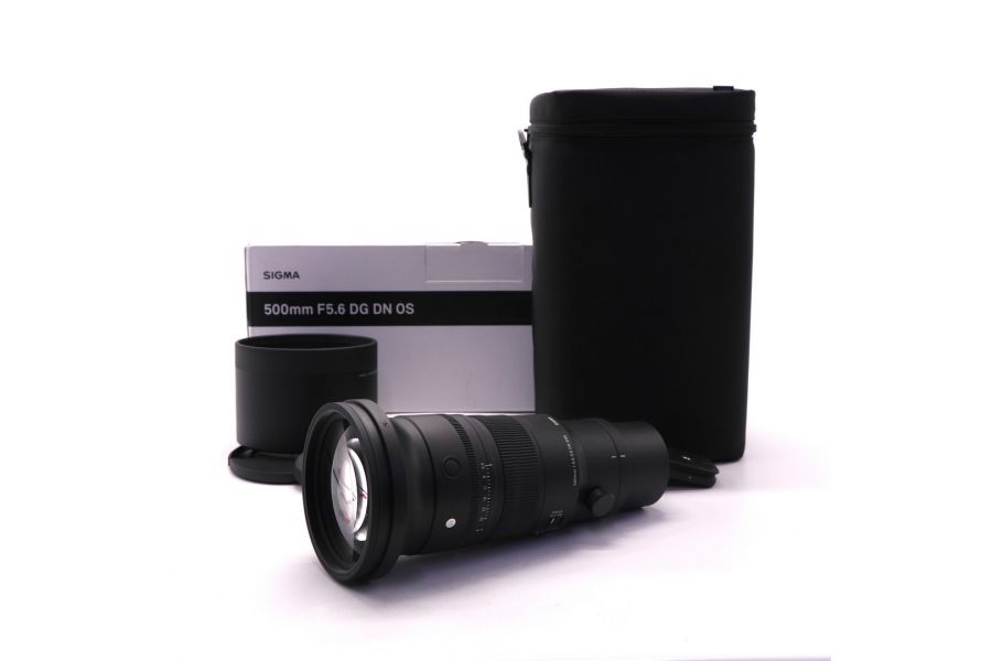 Sigma 500mm f/5-6 DG DN OS Sports в упаковке для Sony-E