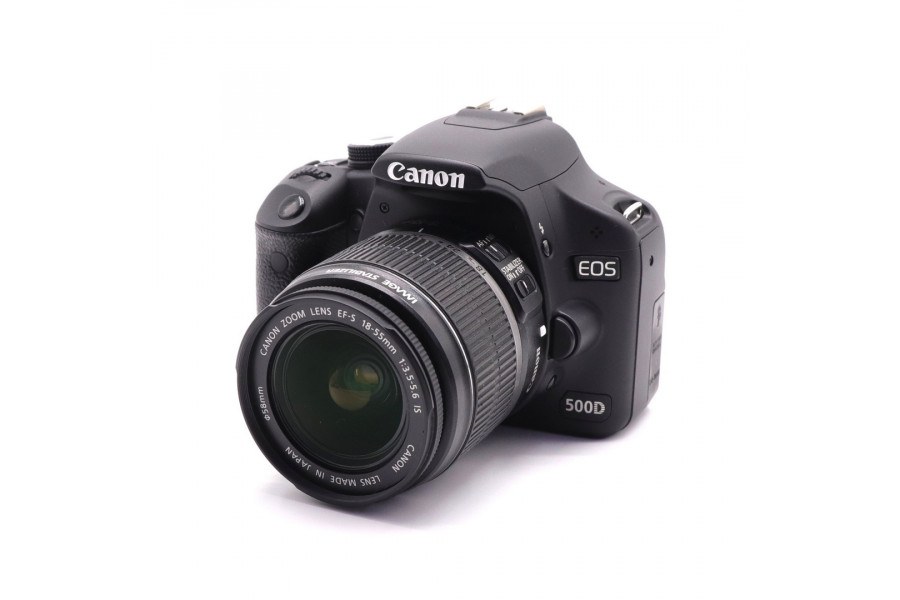 Фотокамера Canon EOS 500D kit (пробег 1500 кадров)