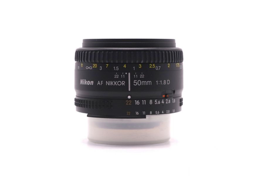Объектив Nikon 50mm f/1.8D AF Nikkor неисправный