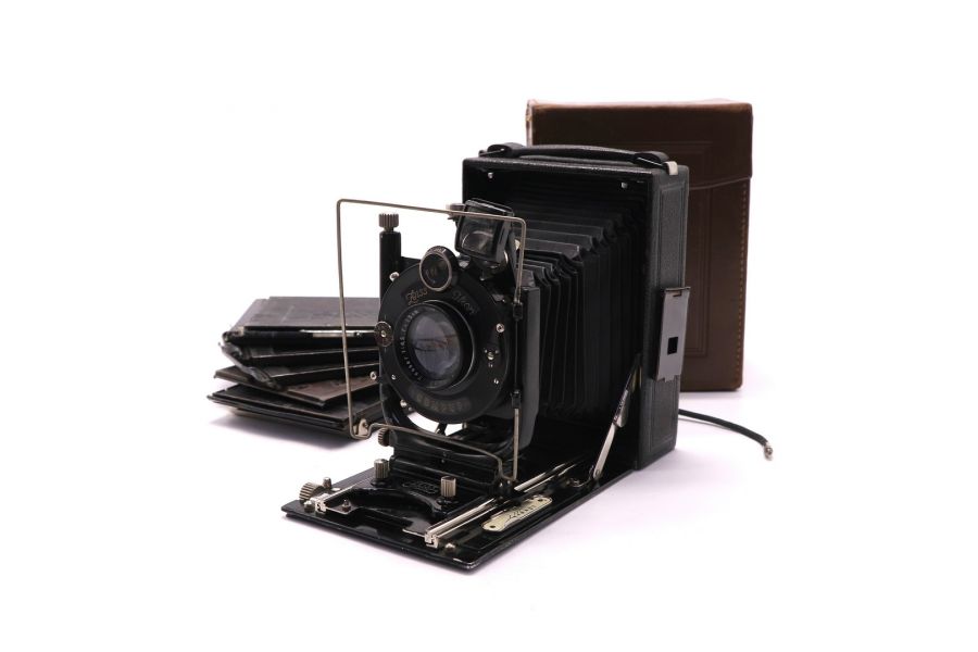 Фотоаппарат Zeiss Ikon Ideal 250/7 + Tessar 150mm f/4.5