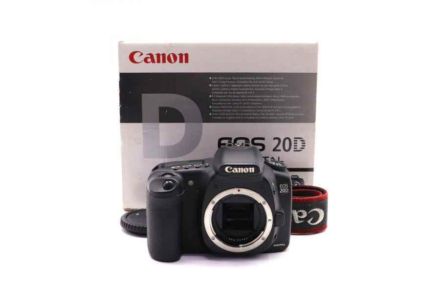 Зеркальная камера Canon EOS 20D body в упаковке