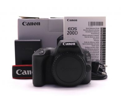 Canon EOS 200D body в упаковке (пробеге 985 кадров)