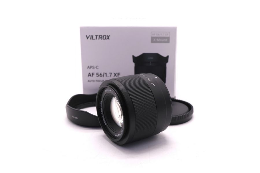 Объектив Viltrox 56mm AF F1.7 для Fujifilm FX в упаковке