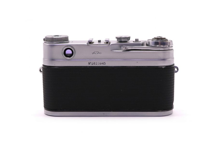 Зоркий 5 красная надпись + Индустар 50 (СССР, 1958)