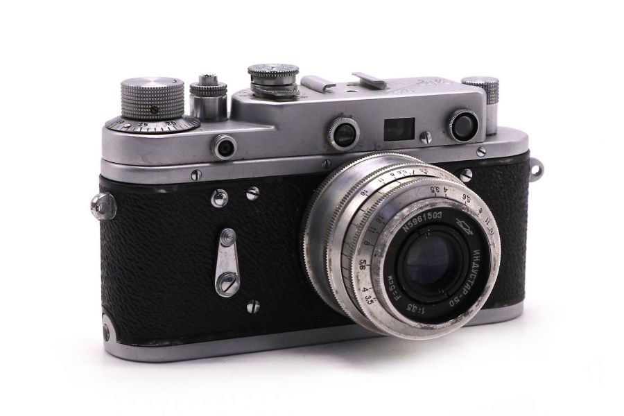 Плёночный фотоаппарат Зоркий 2С + Индустар-50 П