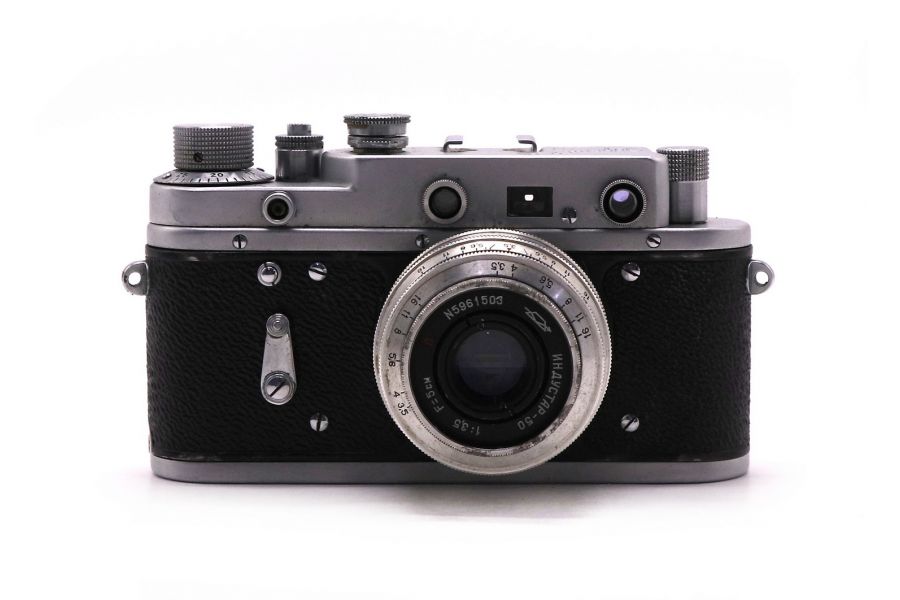 Плёночный фотоаппарат Зоркий 2С + Индустар-50 П