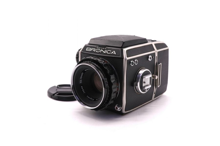 Zenza Bronica EC Black 6x6 + Nikkor-P 75mm f/2.8