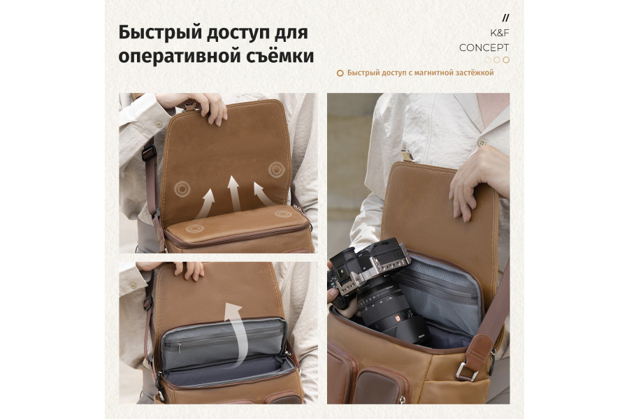 Сумка K&F Concept KF13.142V2 Белый гравий