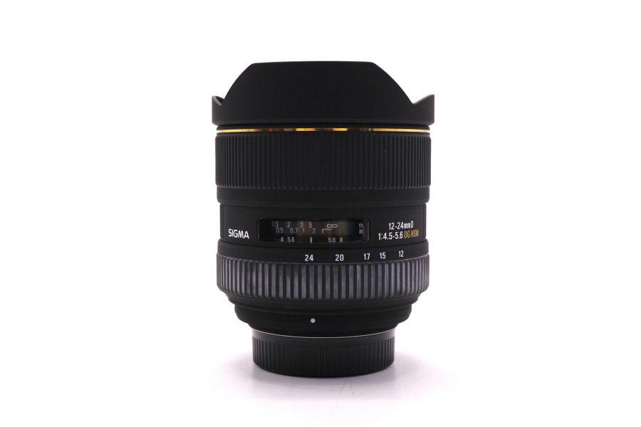 Sigma AF 12-24mm F4.5-5.6 EX DG HSM for Nikon F в упаковке