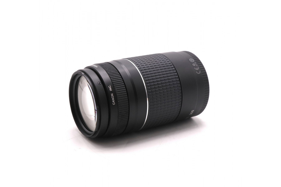 Объектив Canon EF 75-300mm 4-5.6 III в упаковке