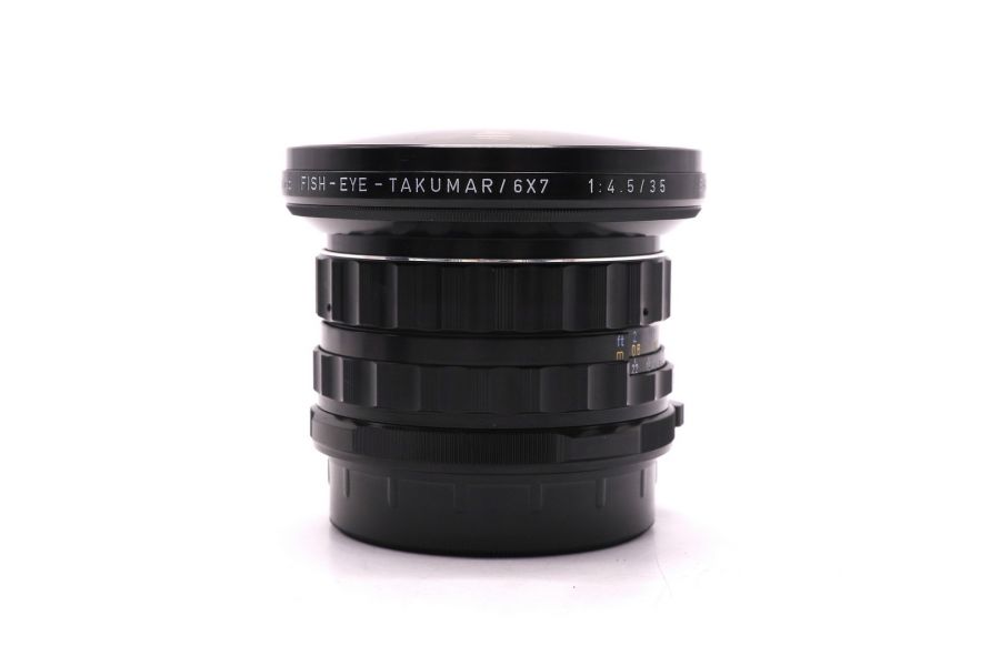 Объектив Super-Multi-Coated FISH-EYE-TAKUMAR 6×7 35mm F/4.5