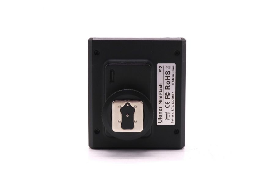 Карманная легкая черная фотовспышка Ulanzi F12 