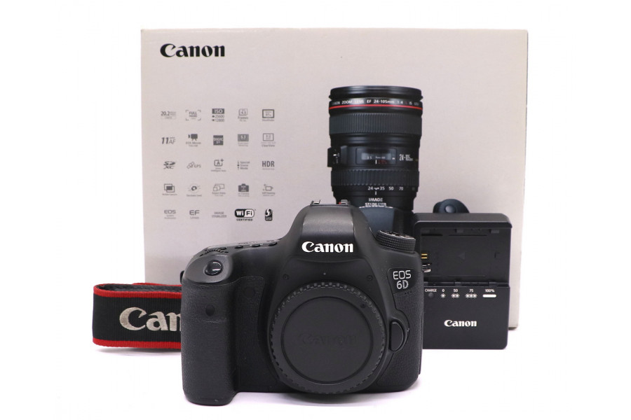 Canon EOS 6D body в упаковке (пробег 35190 кадров)