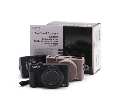Фотокамера Canon PowerShot G7X Mark III в упаковке