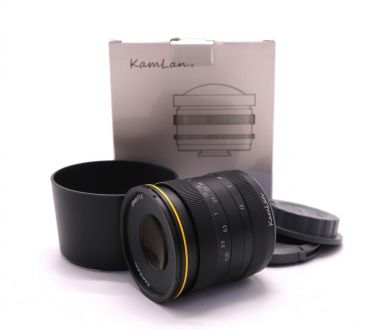 KamLan 28mm f/1.4 Micro 4/3 в упаковке