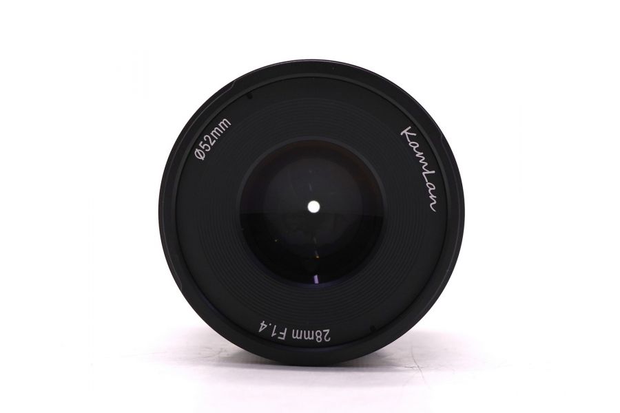 KamLan 28mm f/1.4 Micro 4/3 в упаковке