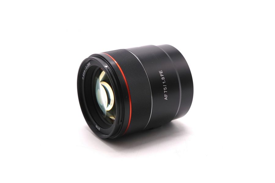 Объектив автофокусный Samyang 75mm F1.8 для Sony FE в упаковке
